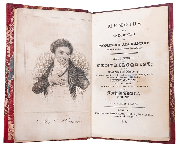  ALEXANDRE, Nicholas Marie (Alexandre Vattemare, 1796 – 1864...