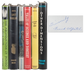  SMITH, Clark Ashton (1893–1961). A group of 6 titles, inclu...