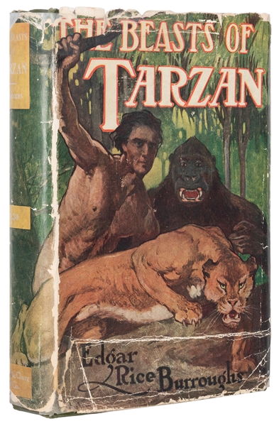  BURROUGHS, Edgar Rice (1875–1950). The Beasts of Tarzan. Ch...