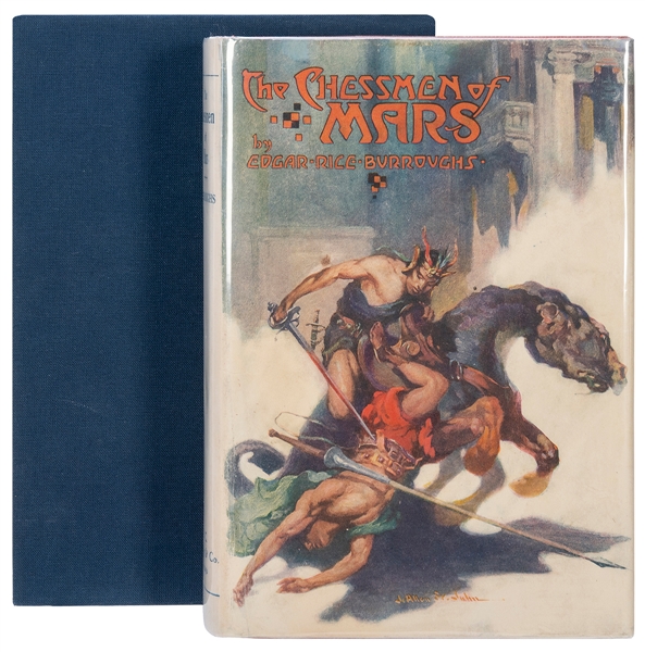  BURROUGHS, Edgar Rice (1875–1950). The Chessmen of Mars. Ch...