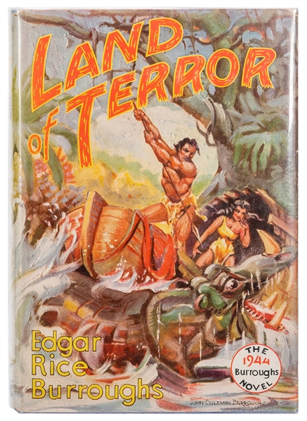  BURROUGHS, Edgar Rice (1875–1950). Land of Terror. Tarzana:...