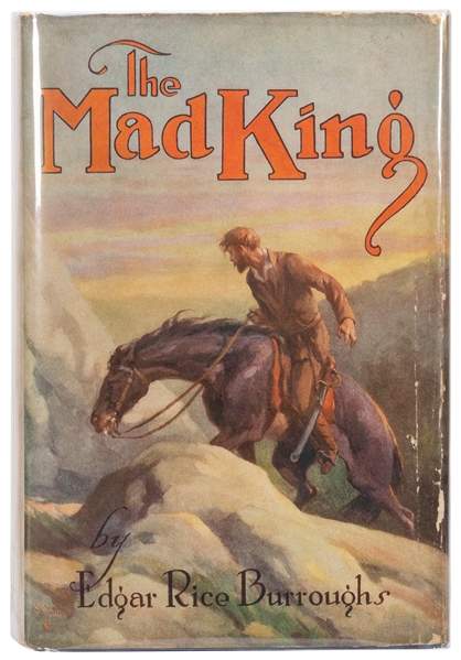  BURROUGHS, Edgar Rice (1875–1950). The Mad King. Chicago: A...