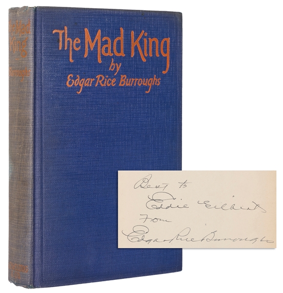  BURROUGHS, Edgar Rice (1875–1950). The Mad King. Chicago: A...