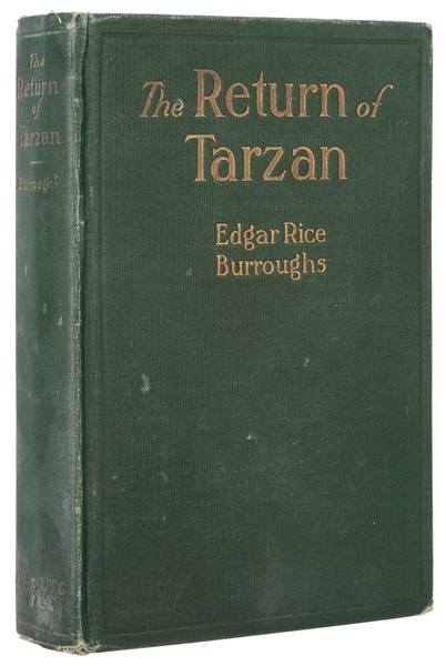  BURROUGHS, Edgar Rice (1875–1950). The Return of Tarzan. Ch...