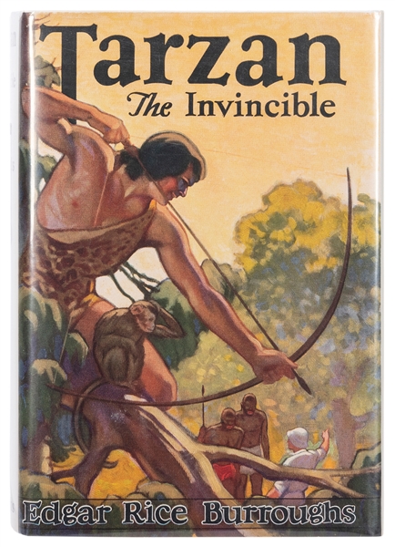  BURROUGHS, Edgar Rice (1875–1950). Tarzan the Invincible. T...