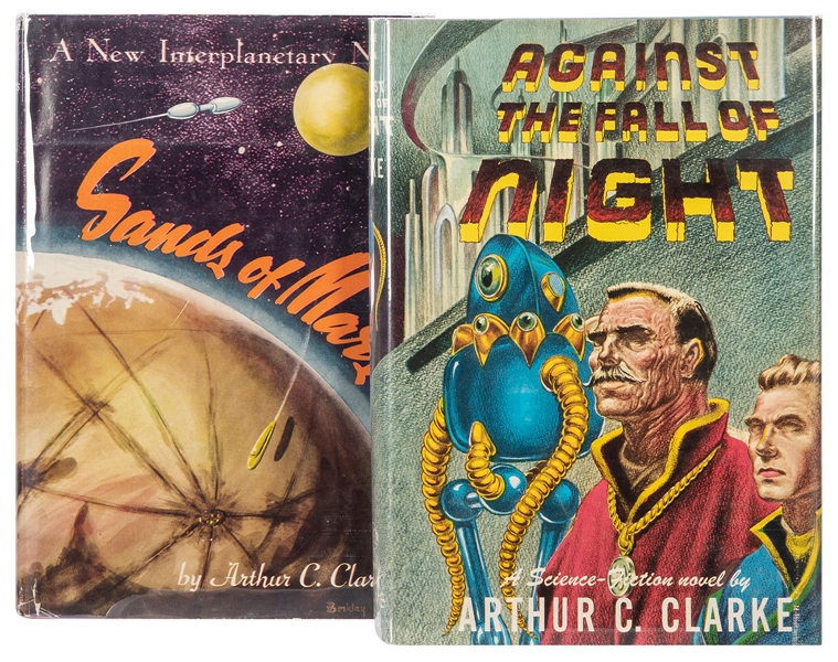 CLARKE, Arthur C. (1917–2008). A pair of first editions, in...