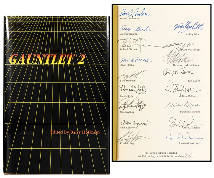  [KING, Stephen, contributor]. Gauntlet 2. Edited by Barry H...