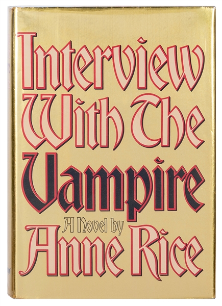  RICE, Anne (1941–2021). Interview with the Vampire. New Yor...