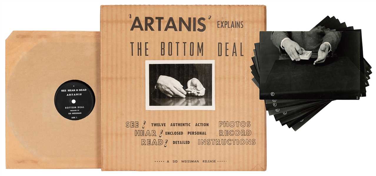  ARTANIS (Joseph Sinatra, d. 1962). Artanis Explains the Bot...