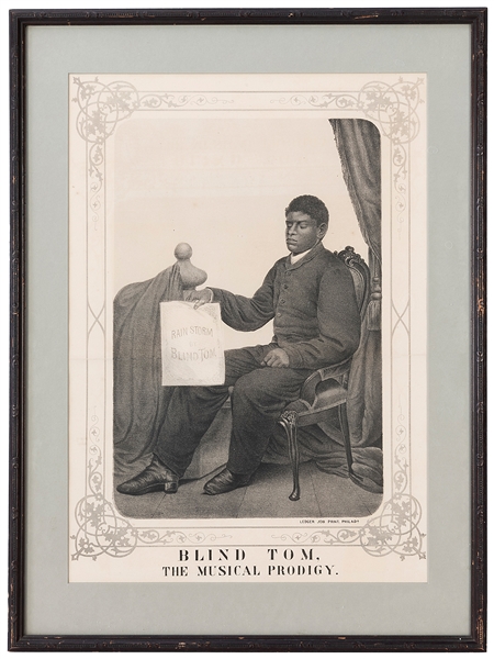  BLIND TOM (Thomas Wiggins, 1849 – 1908). Blind Tom, the Mus...