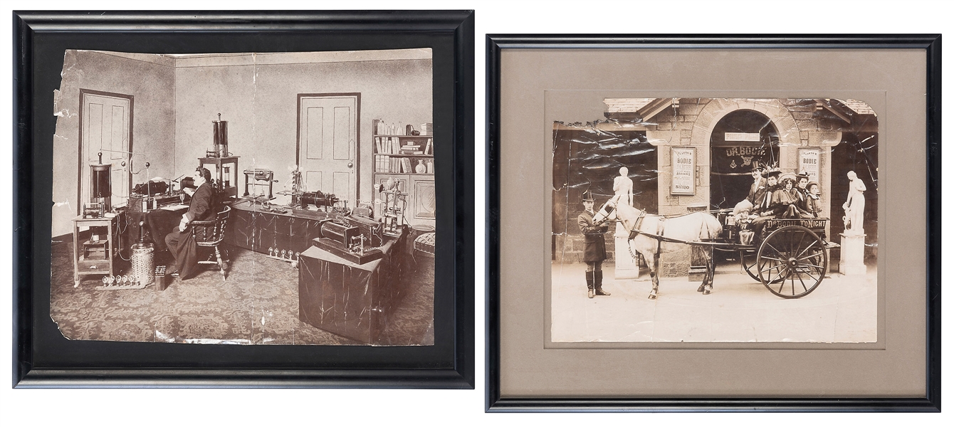  BODIE, Walford (1869 – 1939). Two Lobby Photographs of the ...