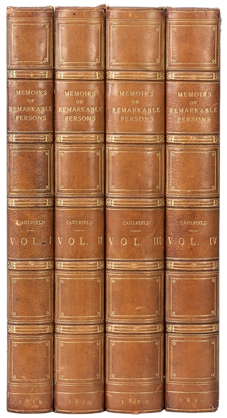  CAUFIELD, James (1764 – 1826). Portraits, Memoirs, and Char...