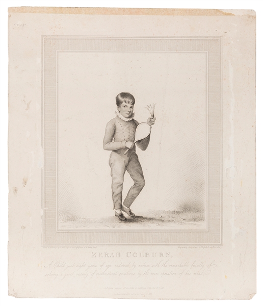  COLBURN, Zerah (1804 -39). Zerah Colburn. London: Henry Mey...