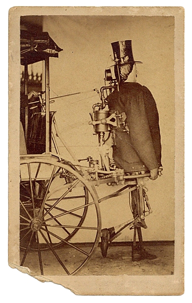  ARTIFICIAL INTELLIGENCE? DEDRICK, Zadoc P. CDV of the Steam...