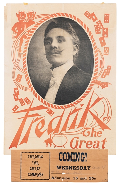  FREDRIK, Alexander. Fredrik the Great. American, ca. 1915. ...