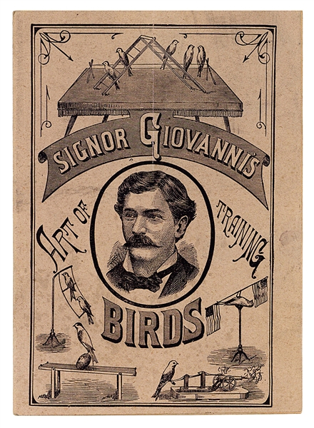  GIOVANNI, Signor. Signor Giovanni’s Art of Training Birds [...