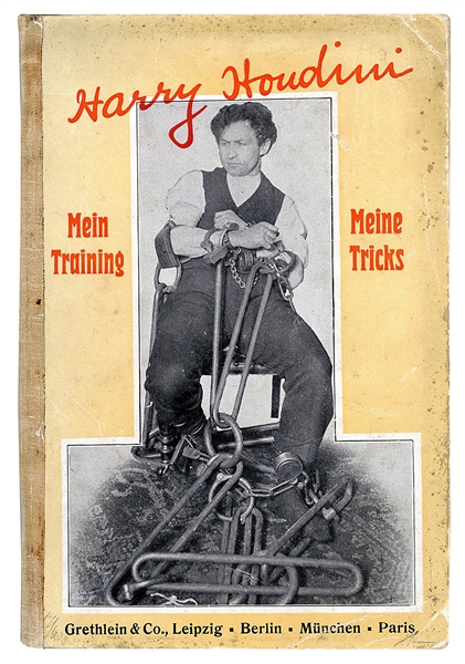  HOUDINI, Harry (Erik Weisz) (1874 – 1926). Mein Training Un...