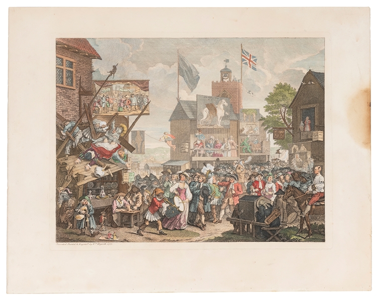  HOGARTH, William (1697 – 1754) (after). Southwark Fair. [Lo...