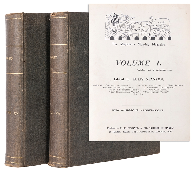  Magic. Ellis Stanyon. Monthly. V1 N1 (Oct. 1900) – V15 N9 (...