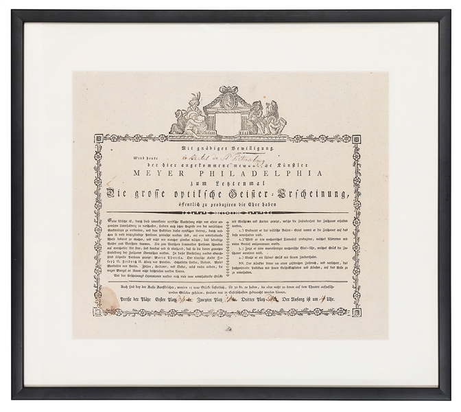  PHILADELPHIA, Meyer (Jacob Meyer, 1735 - 95). Meyer Philade...