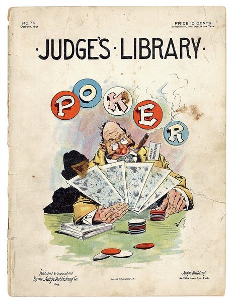  [POKER] Judges Library “Poker” Issue. No. 79. October, 189...