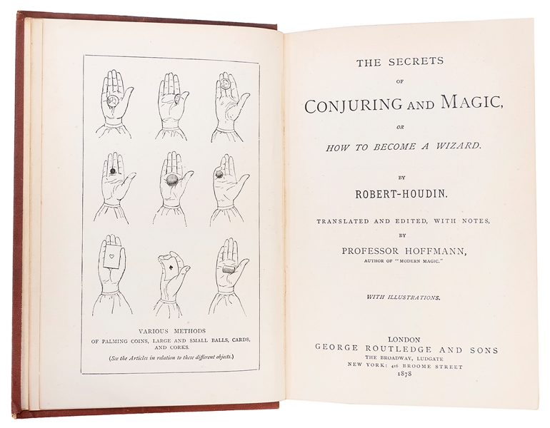  ROBERT-HOUDIN, Jean Eugene (1805 – 71). The Secrets of Conj...