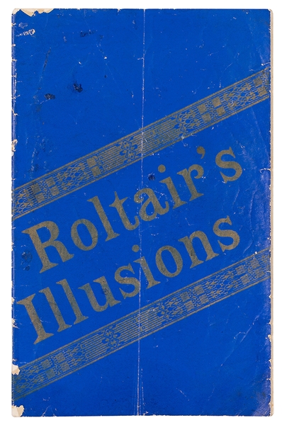  ROLTAIR, Henry (1853 – 1910). Roltair’s Illusions. Circa 18...