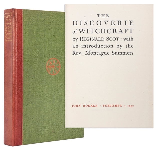  SCOT, Reginald (c. 1538-1599). The Discoverie of Witchcraft...