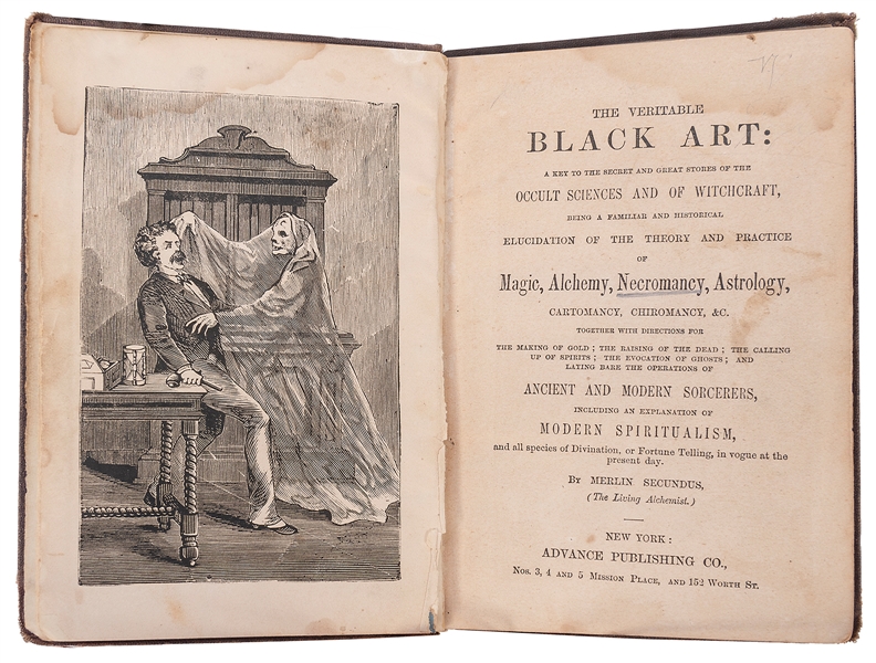  SECUNDUS, Merlin (pseud.) The Veritable Black Art. New York...