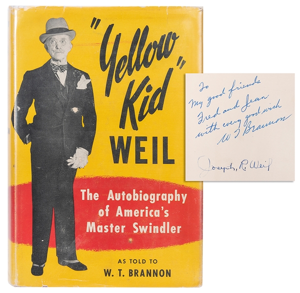  [THE YELLOW KID] BRANNON, W.T. (1906 – 81). “Yellow Kid” We...