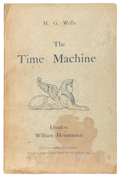  WELLS, H.G. (1866–1946). The Time Machine: An Invention. Lo...