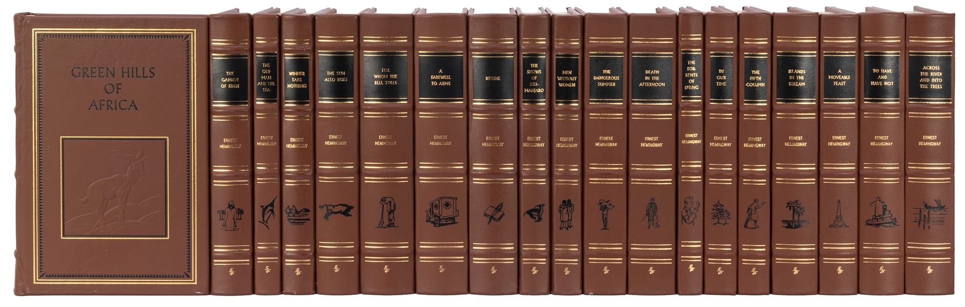  [BINDINGS]. –– [EASTON PRESS]. HEMINGWAY Ernest (1899–1961)...