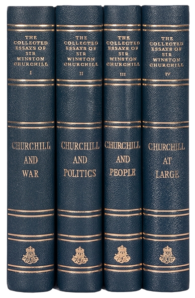  CHURCHILL, Winston Spencer (1874–1965). The Collected Essay...