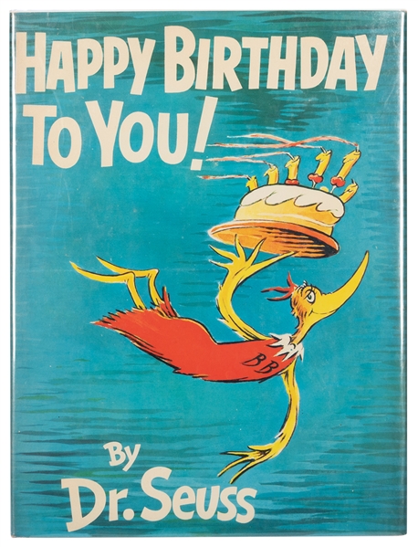  GIESEL, Theodore (“Dr. Seuss”) (1904–1991). Happy Birthday ...