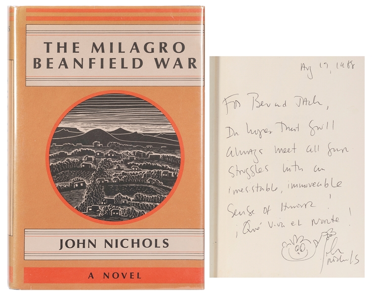  NICHOLS, John. The Milagro Beanfield War. New York: Holt, R...