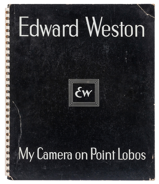  [PHOTOGRAPHY]. WESTON, Edward (1886–1958), photographer. My...