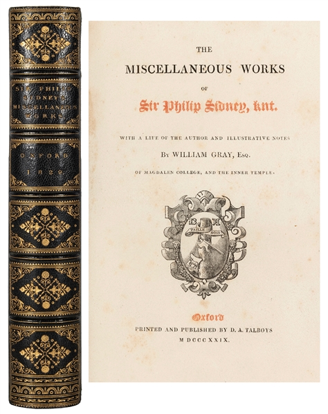  [SIDNEY, Philip, Sir (1554–1586). The Miscellaneous Works… ...