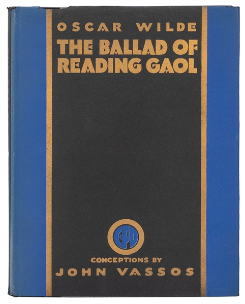  WILDE, Oscar (1854–1900). –– VASSOS, John (1898–1985), arti...