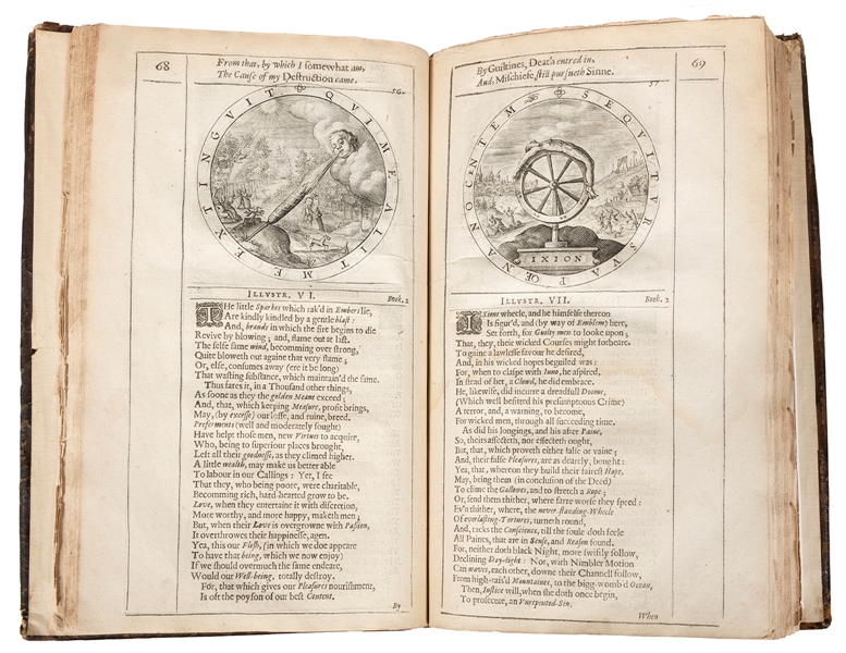  WITHER, George (1588–1667). A Collection of Emblemes, Ancie...