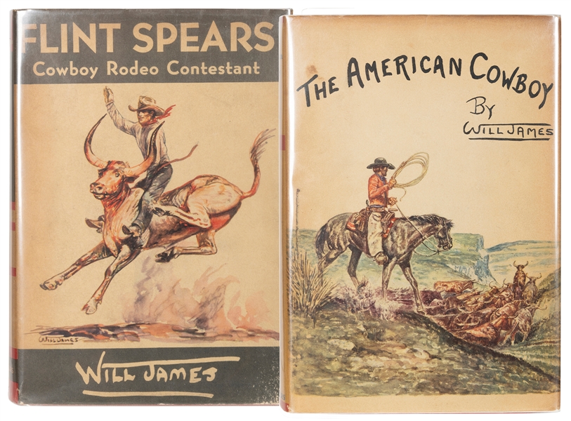  [AMERICAN COWBOYS]. JAMES, Will (1892–1942). A pair of titl...