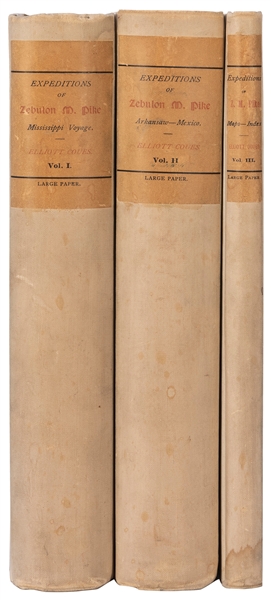  [PIKE, Zebulon Montgomery (1779–1813)]. COUES, Elliott (184...