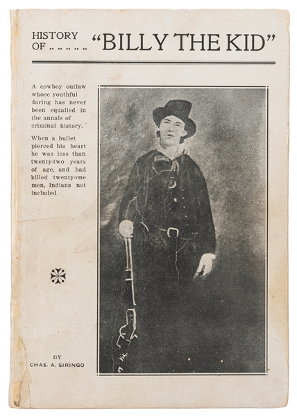  [OUTLAWS]. [BONNEY, William H. (“Billy the Kid”) (1859–1881...