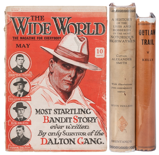  [OUTLAWS]. A group of 3 titles, including: <p>DALTON, Emmet...