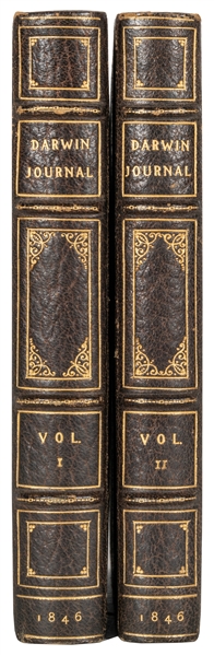  [TRAVEL & EXPLORATION]. DARWIN, Charles (1809–1882). Journa...