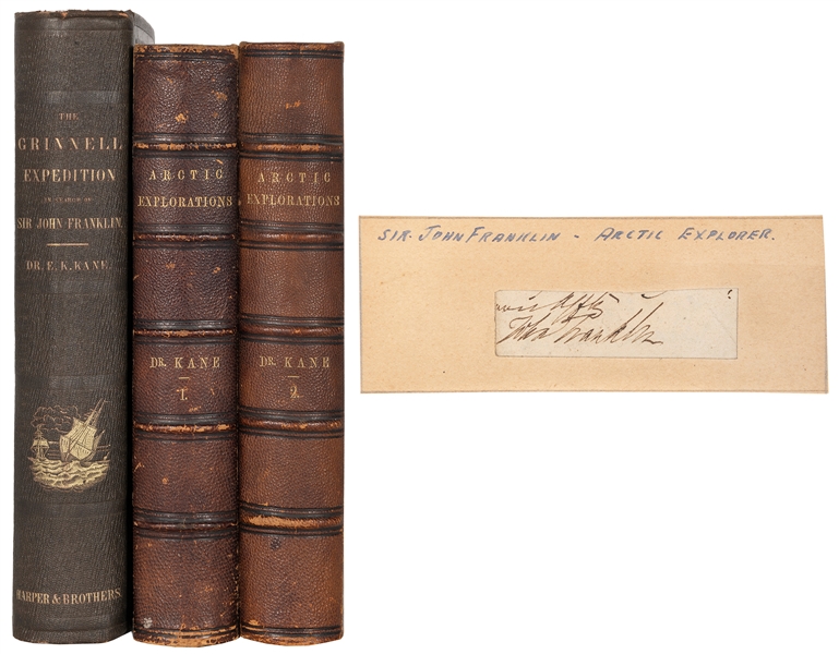  [TRAVEL & EXPLORATION]. KANE, Elisha Kent (1820–1857). The ...