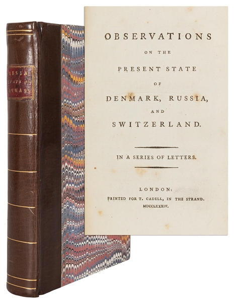  [TRAVEL & EXPLORATION]. Observations on the Present State o...