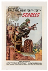  FALTER, John (1910-1982). Join the Seabees / Build and Figh...