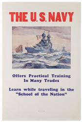  BEAUMONT, Arthur. The U.S Navy Offers Practical Training in...