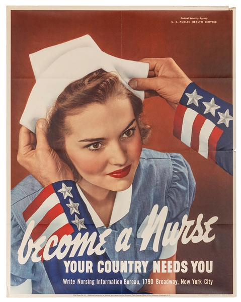  Become a Nurse / Your Country Needs You. 1942. Washington, ...