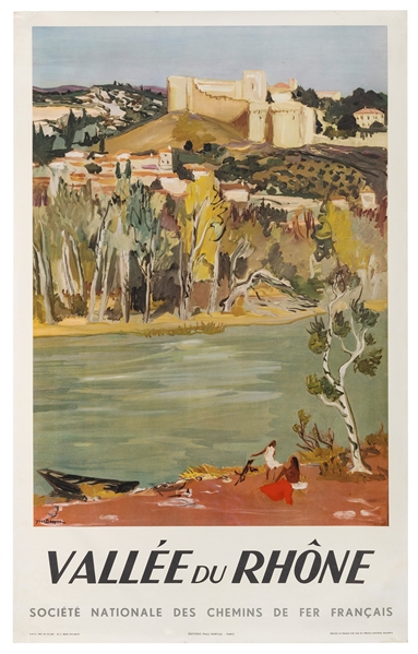  BRAYER, Yves (1907-1990). Vallée du Rhône / Société Nationa...